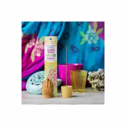 LES ENCENS DU MONDE - Encens indien à l'oliban 40 bâtonnets 45 min