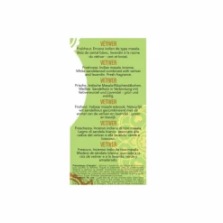 LES ENCENS DU MONDE - Encens indien vétiver 60 bâtonnets de 45 min