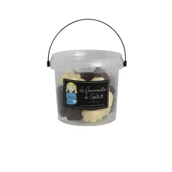 LES GOURMANDISES DE SOPHIE - Seau Oursons à la guimauve 3 chocolats 170g