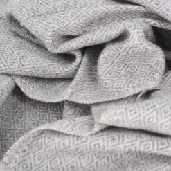 LES JARDINS DE LA COMTESSE - Echarpe cachemire et laine grise