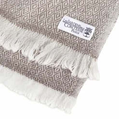 LES JARDINS DE LA COMTESSE - Echarpe cachemire et laine marron