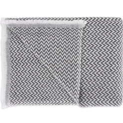 LES JARDINS DE LA COMTESSE - Etole / pashmina femme gris foncé