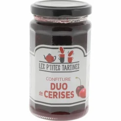LES P'TITES TARTINES - Confiture de duo de cerises - les p'tites tartines