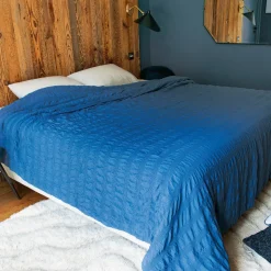 LINDER - Linder - jeté de lit - effet seersucker