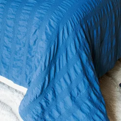 LINDER - Linder - jeté de lit - effet seersucker