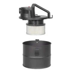 LIVOO - Aspirateur à cendres doh139 livoo 600w cuve en métal 4l - cheminée, poêle à bois ou barbecue - noir
