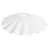 LOTTI - Lot de 8 abat jour blanc pour guirlande guinguette 230v lotti