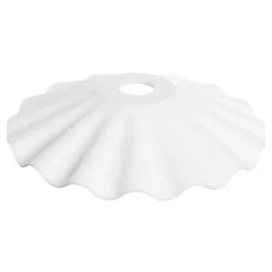 LOTTI - Lot de 8 abat jour blanc pour guirlande guinguette 230v lotti
