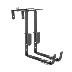 LOUIS MOULIN - Lot de 2 supports tout reglable pour jardinière anthracite 16 à 26 cm