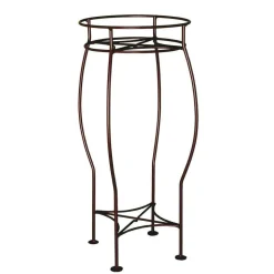 LOUIS MOULIN - Sellette ronde (pour pot Ø 26 cm), en métal H. 60 cm