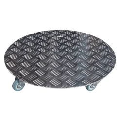 LOUIS MOULIN - Support "XXL" avec 5 roulettes, en aluminium D50 cm