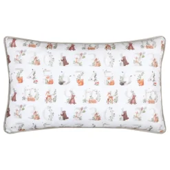 LOVELY CASA - Lovely casa - coussin rectangulaire enfant animaux de la forêt