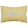 LOVELY CASA - Lovely casa - coussin rectangulaire happiness