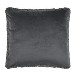 LOVELY CASA - Lovely casa - coussin carré moelleux fausse fourrure