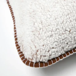 LOVELY CASA - Lovely casa - coussin carré fausse fourrure