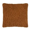 LOVELY CASA - Lovely casa - coussin carré moelleux fausse fourrure