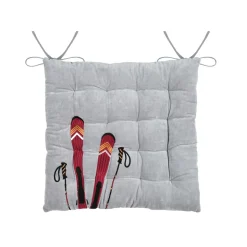 LOVELY CASA - Lovely casa - galette de chaise ski en coton