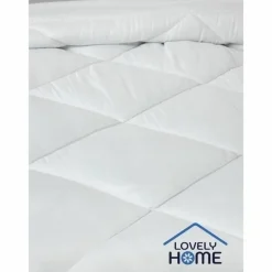 LOVELY HOME - Couette tempérée antiacariens - 220 x 240 cm - blanc