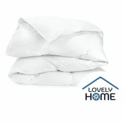 LOVELY HOME - Couette tempérée antiacariens - 220 x 240 cm - blanc