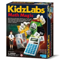 4M - Coffret découverte de la science - kit magie des nombres