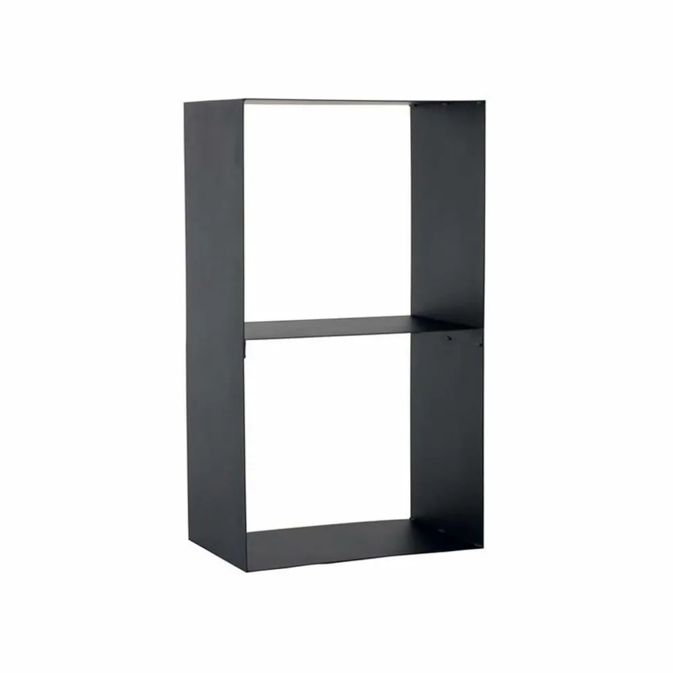 MAGNUS - Porte-bûches 2 étages en acier lublin