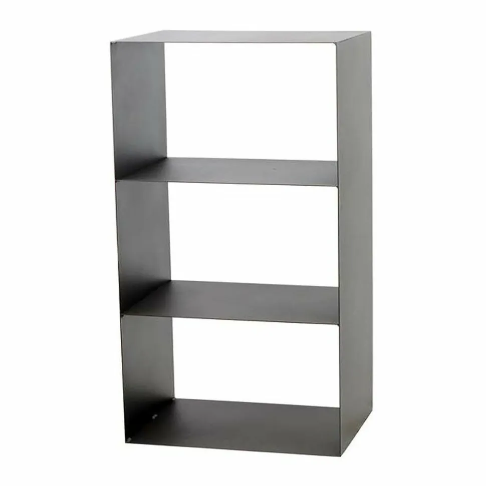 MAGNUS - Porte-bûches 3 étages en acier lublin