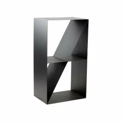 MAGNUS - Porte-bûches design 4 compartiments en acier lodz