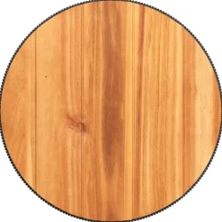 MAISON EXCLUSIVE - Table basse avec base en fil de fer noir bois d'acacia massif