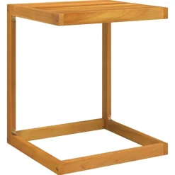 MAISON EXCLUSIVE - Table en forme de c 42x40x50 cm bois massif d'acacia