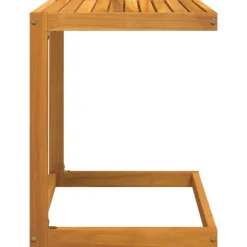 MAISON EXCLUSIVE - Table en forme de c 42x40x50 cm bois massif d'acacia