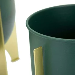 MAURO FERRETTI - Set de 2 cache-pots en métal coloré grent shet