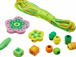 MELISSA & DOUG - Ensemble de perles en bois flower power