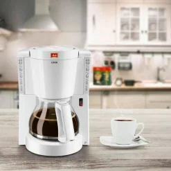 MELITTA - Cafetière - 15 tasses - filtre - blanc