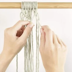 MES COURSES EN VRAC - Kit macramé boho pour créer 2 décorations