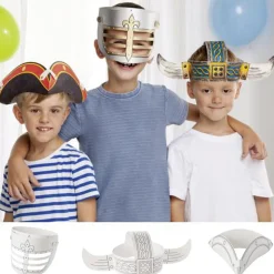 MES COURSES EN VRAC - Kit de déguisement pour enfant en carton - chapeaux