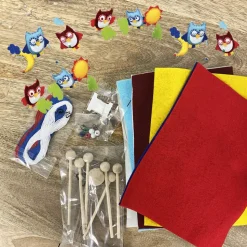 MES COURSES EN VRAC - Kit pour faire son mobile hiboux soi-même