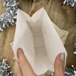 MES COURSES EN VRAC - Lot de 6 sacs cadeau en papier rennes