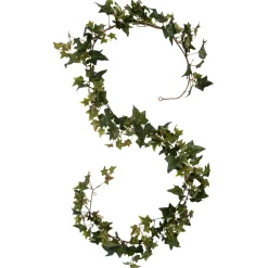 MICA - Guirlande de lierre artificiel, vert jamaïca L. 180 cm