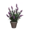 MICA - Lavande en pot basalte Ø 11,5 cm, violet Ø 20 x H. 33 cm