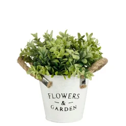 MICA - Plante artificielle origan, coloris vert - H.20xD.15cm