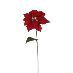 MICA - Tige de poinsettia, rouge H. 71 cm