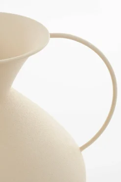 MICA DECORATIONS - Mica decorations - vase en céramique blanc cassé h31