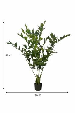 MICA DECORATIONS - Mica decorations - palmier queue-de-poisson plante artificielle vert h150