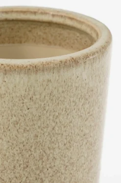 MICA DECORATIONS - Mica decorations - vase en céramique crème h42