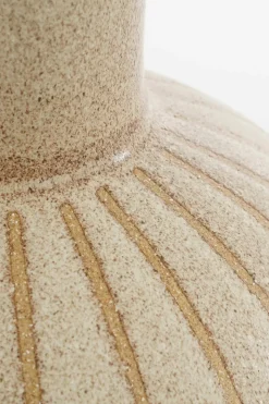 MICA DECORATIONS - Mica decorations - vase en céramique crème h42