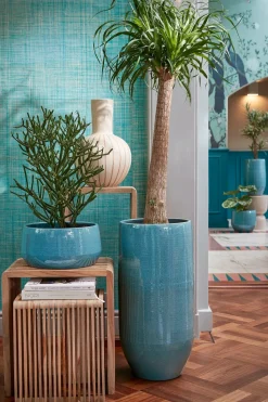 MICA DECORATIONS - Mica decorations - vase en céramique crème h42