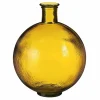 MICA DECORATIONS - Mica decorations - vase bouteille en verre recyclé ocre h42
