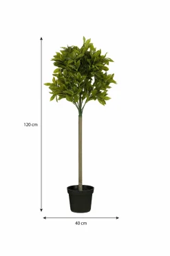 MICA DECORATIONS - Mica decorations - laurier arbre artificiel vert h120