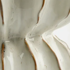 MICA DECORATIONS - Mica decorations - vase en céramique blanc cassé h35