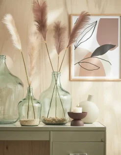 MICA DECORATIONS - Mica decorations - vase bouteille en verre recyclé h30